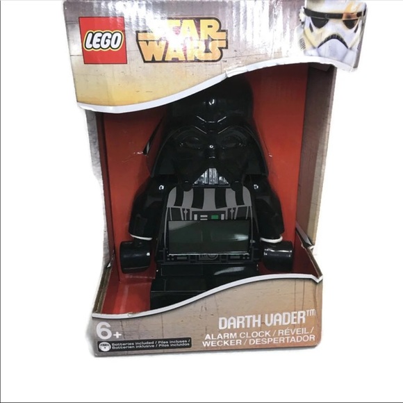 lego star wars darth vader alarm clock